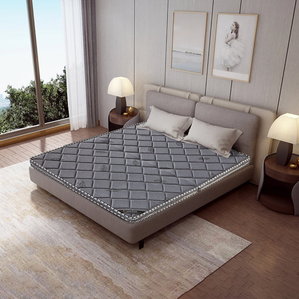 Vital 5 cm skladací vrchný matrac s kosoštvorcovým vzorom, extra tvrdý, jutový | Sincere